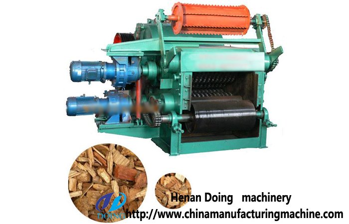 what is the driving model of the wood chipper machine?